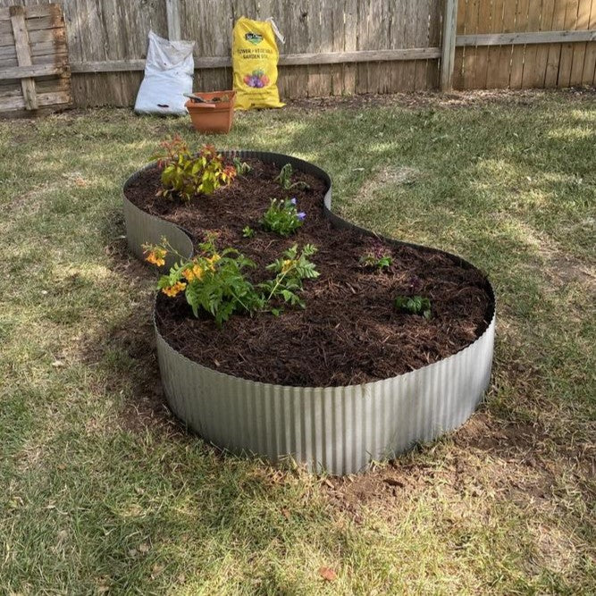 12 inch tall landscape edging garden beds