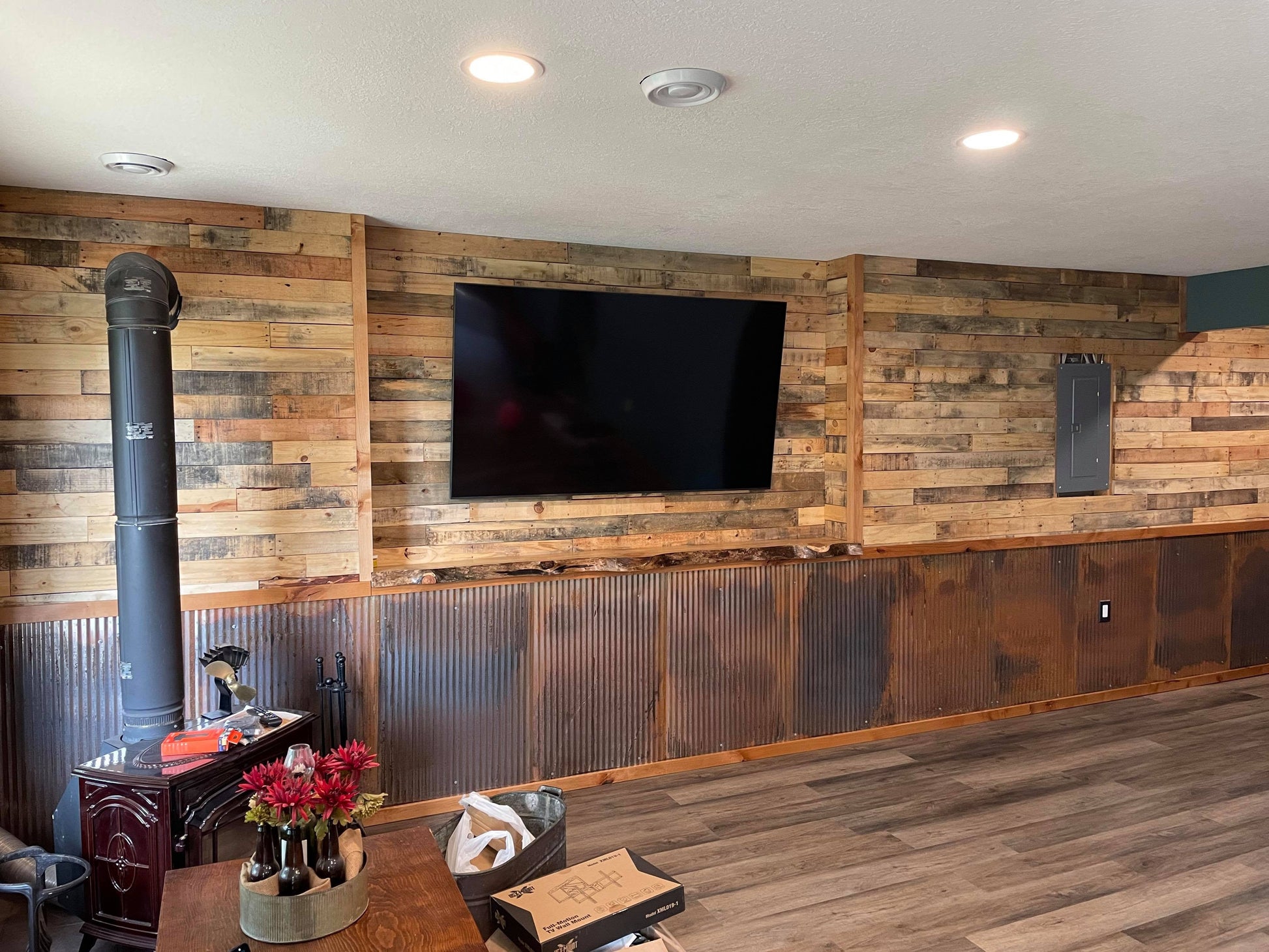 wood pallet boards for walls
