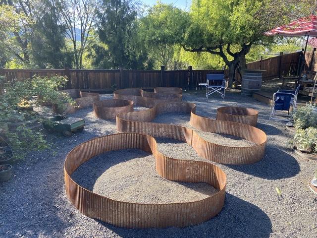 12 inch tall landscape edging rustic