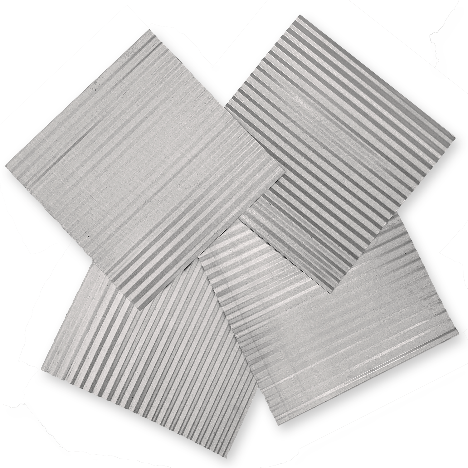corrugated metal ceiling tiles