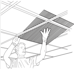 How To Install Tin Ceiling Tiles