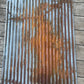 Corrugated Patina Samples - 4"x6" - Free Shipping