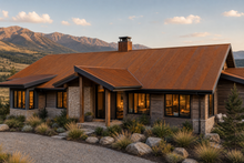 Corten Weathering Steel — AI-rendered illustration