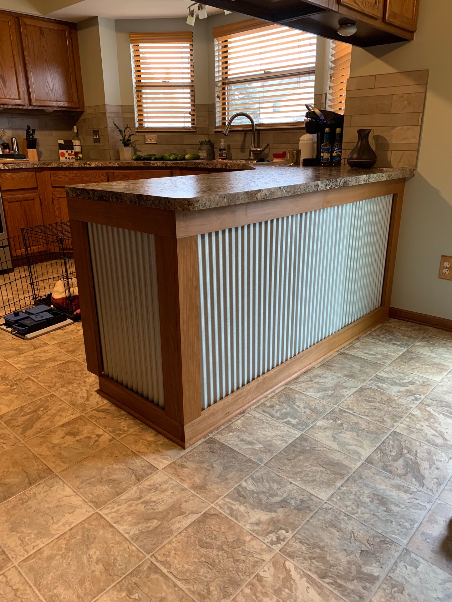 Colorado Corrugated Metal Wainscoting - Scratch & Dent