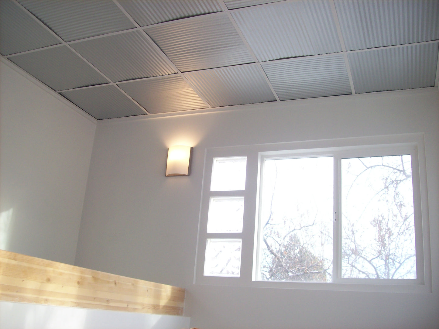 Colorado Corrugated Metal Ceiling Tiles