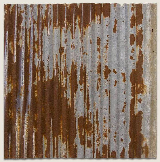 Corrugated Barn Tin & Colorado Steel Samples - 4"x6"