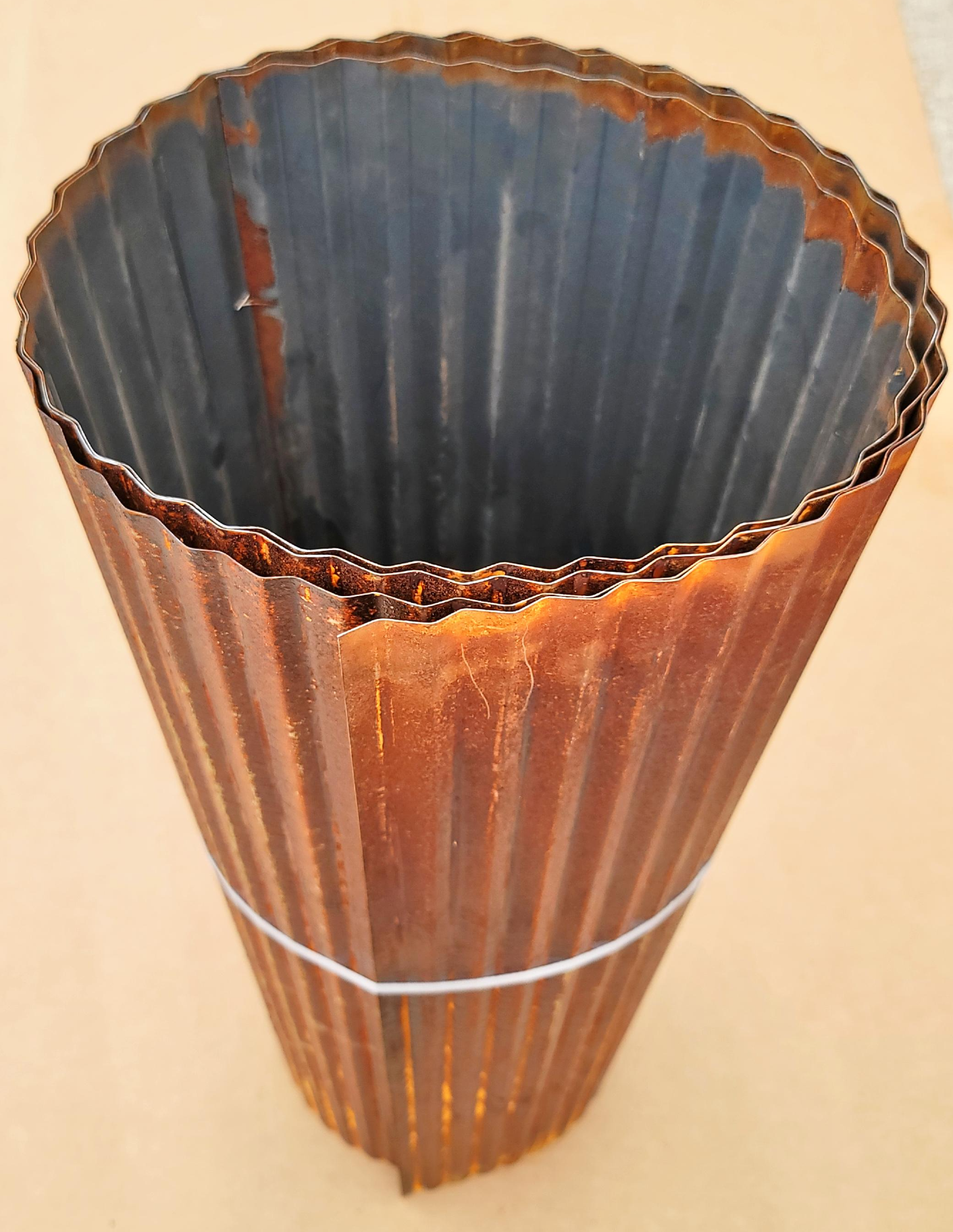 Colorado Corrugated Metal Wainscoting Rolls